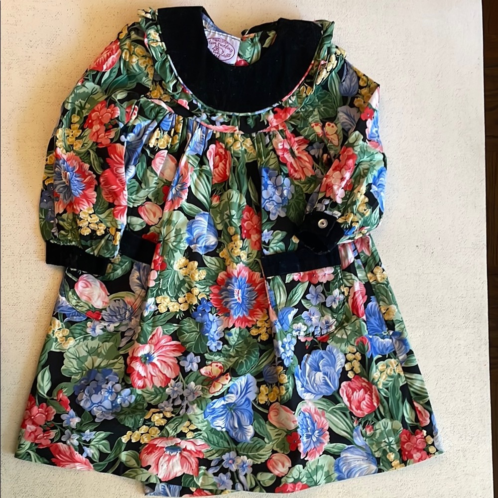 Floral Long Sleeve Dress by Plum Pudding Ltd.